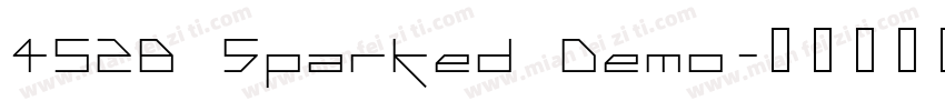 452B Sparked Demo字体转换